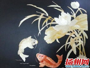 00后 用麥稈作畫(huà)