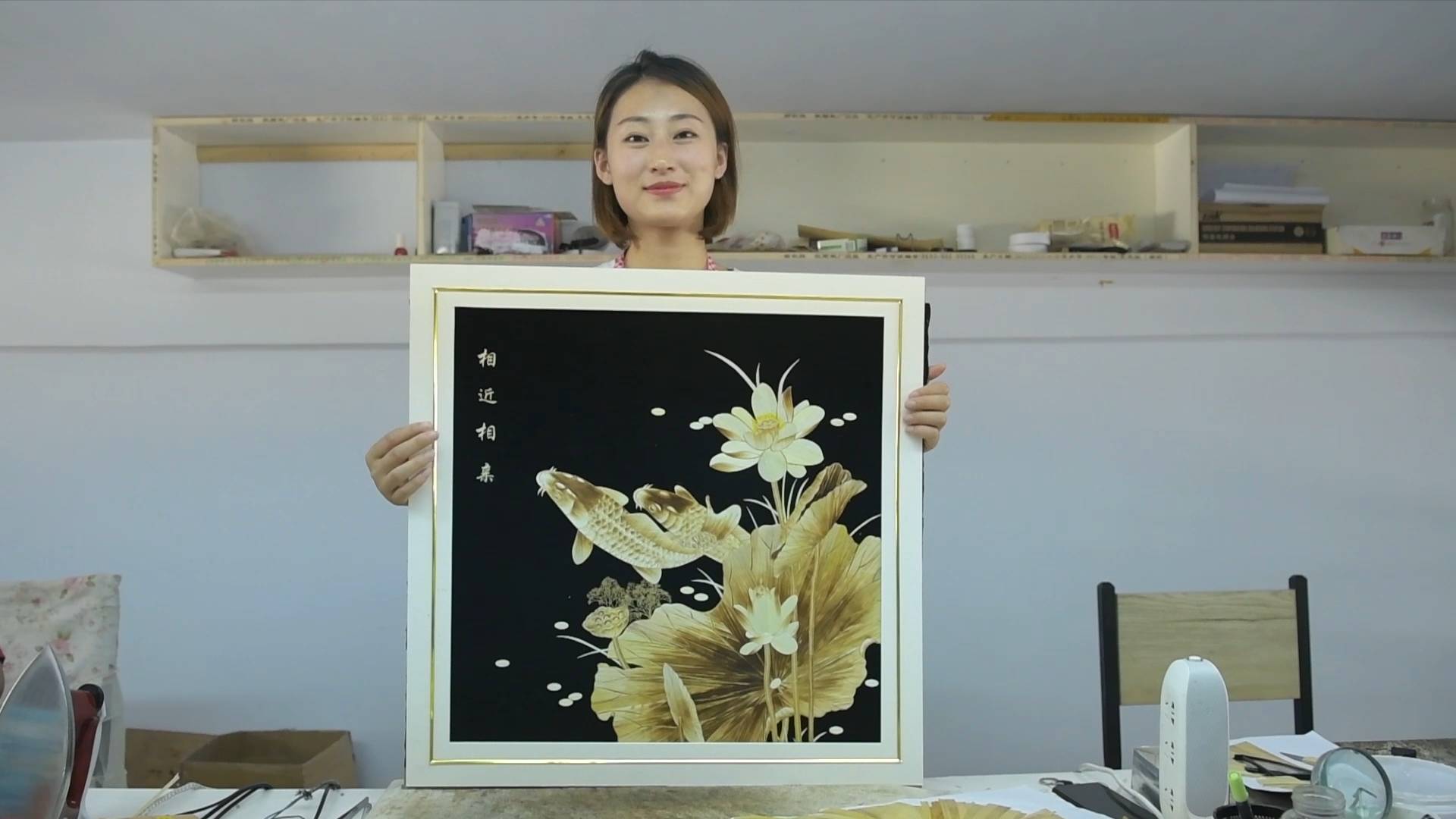 小麥秸大藝術(shù),一起來(lái)看麥秸畫(huà)是如何出爐的!